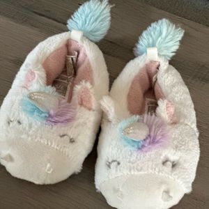 Carter’s toddler unicorn slippers